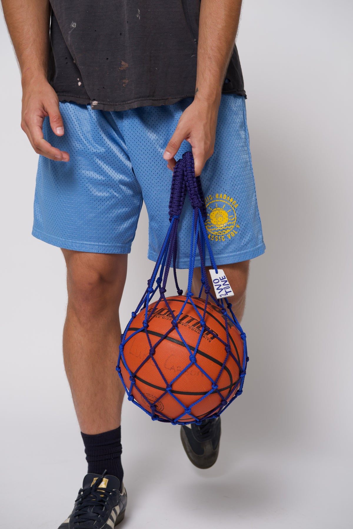 Blue Basketball Bag